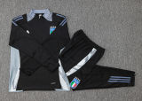 2025 Italy Black Kids Sweater Tracksuit
