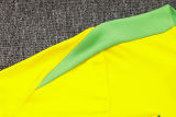 2025 Brazil  Yellow Training Jersey(A Set)