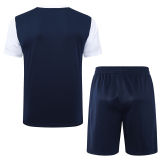 2025 Sao Paulo  White Sapphire Blue Training Jersey(A Set)