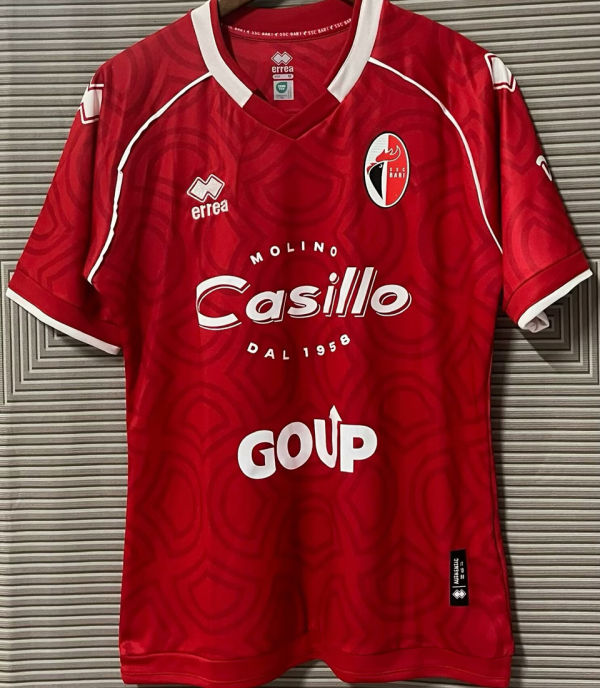 2024/25 Bari Red Fans Soccer Jersey 巴里