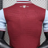 2024/25 West Ham Home Player Version Soccer Jersey