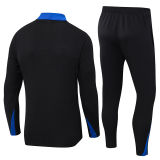 2025 France Black Sweater Tracksuit