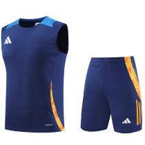 2025 AD~  Sapphire Blue Vest Training Jersey(A Set)