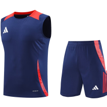2025 AD~  Sapphire Blue Vest Training Jersey(A Set)
