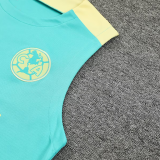 2025 Club America Green Vest Training Jersey(A Set)