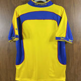 2001/02 Colombia Home Yellow Retro Soccer Jersey