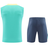 2025 Club America Green Vest Training Jersey(A Set)