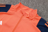 2025 M Utd Orange Kids Jacket Tracksuit