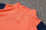 2025 M Utd Orange Kids Jacket Tracksuit