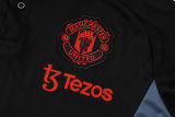 2025  M Utd Black POLO Training Tracksuit