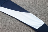 2025 France Sapphire Blue Kids Jacket Tracksuit