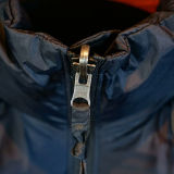 1996 THE N FACE Black Vest Cotton Jacket