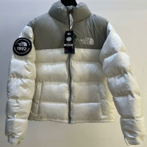 1992 THE N FACE White Grey Cotton Jacket