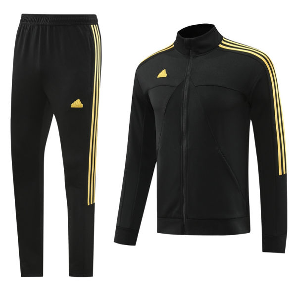 2024/25 Ad~ Black Jacket Tracksuit