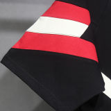 2025 M Utd Black Cotton Retro Style Jersey