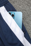 2025 Ad~ Sapphire Blue Kids Sweater Tracksuit