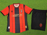 2024/25 USM Alger Red Player Version Kids Jersey 球员版童装