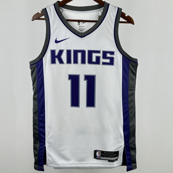 2024/25 Kings  SABONIS #11 White NBA Jerseys 热压