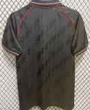 2025 M Utd Black Retro Style Fans Soccer Jersey