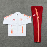 2024/25 Roma White Jacket Tracksuit