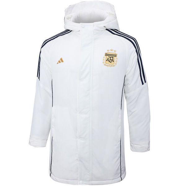 2024/25 Argentina White Cotton Jacket