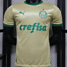 2024/25 Palmeiras Third Gold Player Version Soccer Jersey