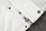 2024/25 JUV White Cotton Jacket