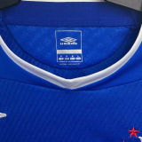 2008/09 Rangers Home Blue Retro Soccer Jersey