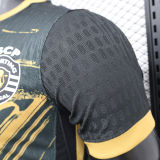2024/25 Sporting CP Lisbon Third Black Player Version Soccer Jersey  里斯本