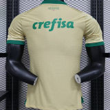 2024/25 Palmeiras Third Gold Player Version Soccer Jersey