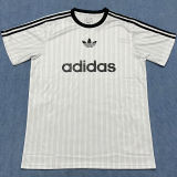 2025 AD~ White Retro Style Fans Soccer Jersey