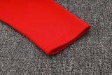 2025 AC Red  Kids Sweater Tracksuit