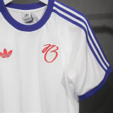 2025 Bellingham x AD White Cotton Retro Style Jersey