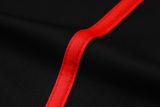 2025 AC Red  Kids Sweater Tracksuit