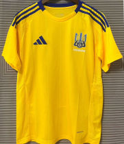 2025 Ukraine Home Yellow Fans Soccer Jersey