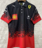 2025 Ferrari Red Black F1 Team T-Shirt