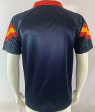 1991/92 Roma Third Black Retro Soccer Jersey