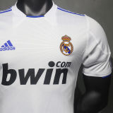 2010/11 RM Home White Retro Player Version Soccer Jersey 球员版