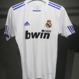 2010/11 RM Home White Retro Player Version Soccer Jersey 球员版