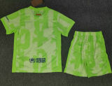 2024/25 BA Third Green Kids Soccer Jersey   胸前长广告