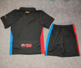 2024/25 BA Away Black Kids Soccer Jersey  胸前长广告