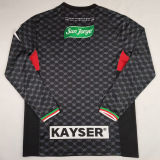2024/25 Palestino Away Black  Long Sleeve Soccer Jersey