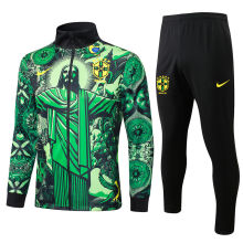 2024/25 Brazil Green Jacket Tracksuit