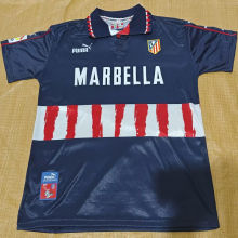 1997/98 ATM Away Black Retro Soccer Jersey