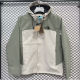 2025 THE N FACE White Green Windbreaker