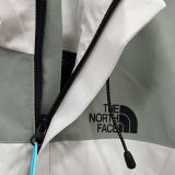 2025 THE N FACE White Green Windbreaker