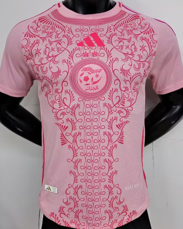 2025 Algeria Special Edition Pink Player Version Jersey