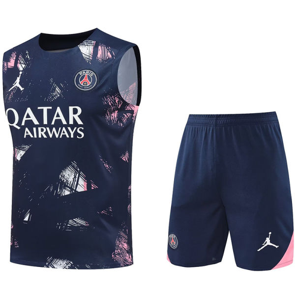 2025 PSG Vest Training Jersey(A Set)