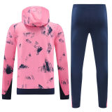 2025 PSG Pink Hoody Zipper Jacket Tracksuit
