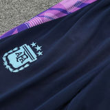 2025 Argentina Blue Hoody Zipper Jacket Tracksuit